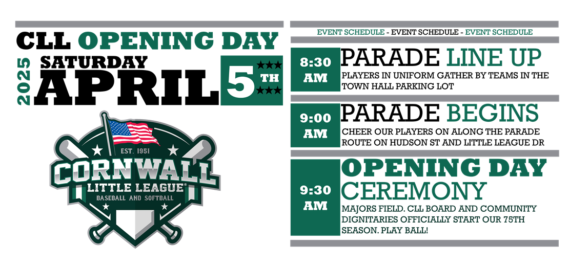Opening Day - April 5th 2025