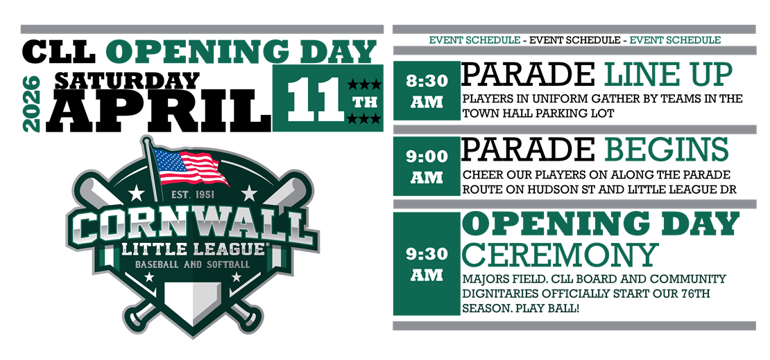 Opening Day - April 11th 2026